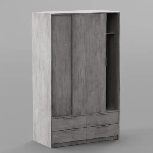 White Old Closet