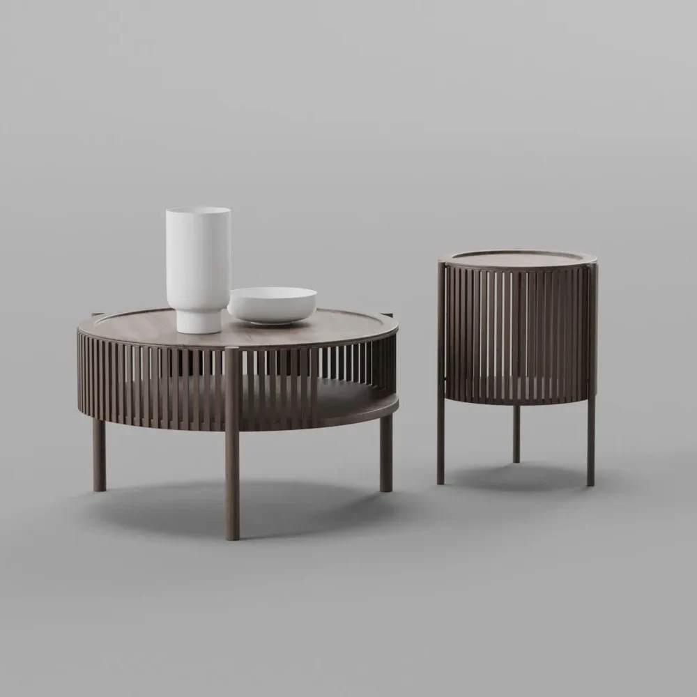 Wooden Round Coffee Tables
