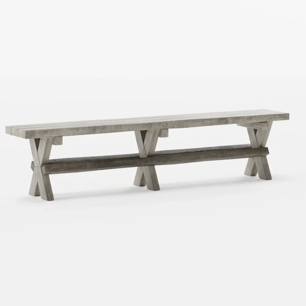 Old Wood Bench