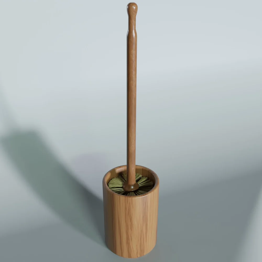 Wood Toilet Brush