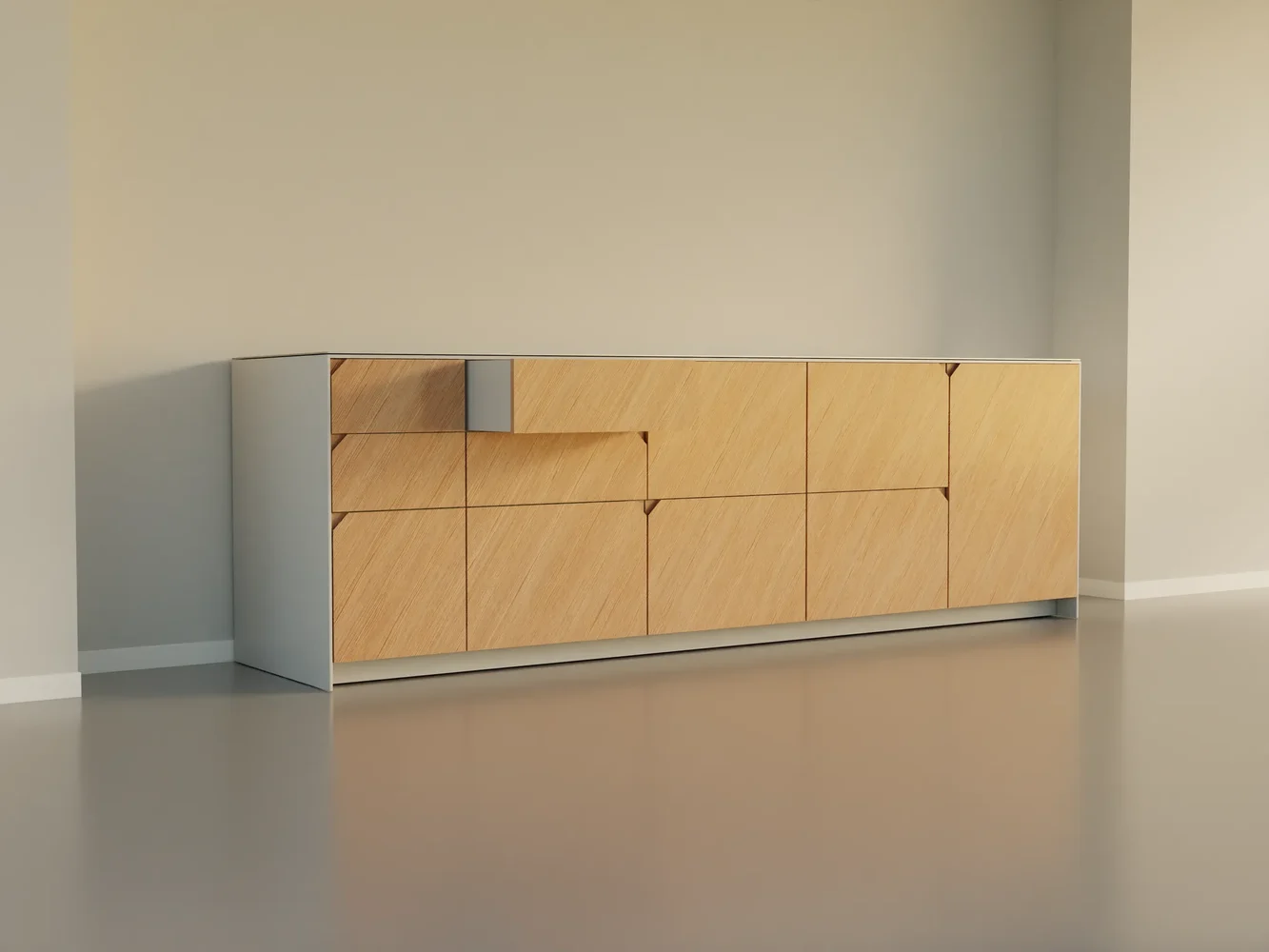 Modern Degree Cabinet