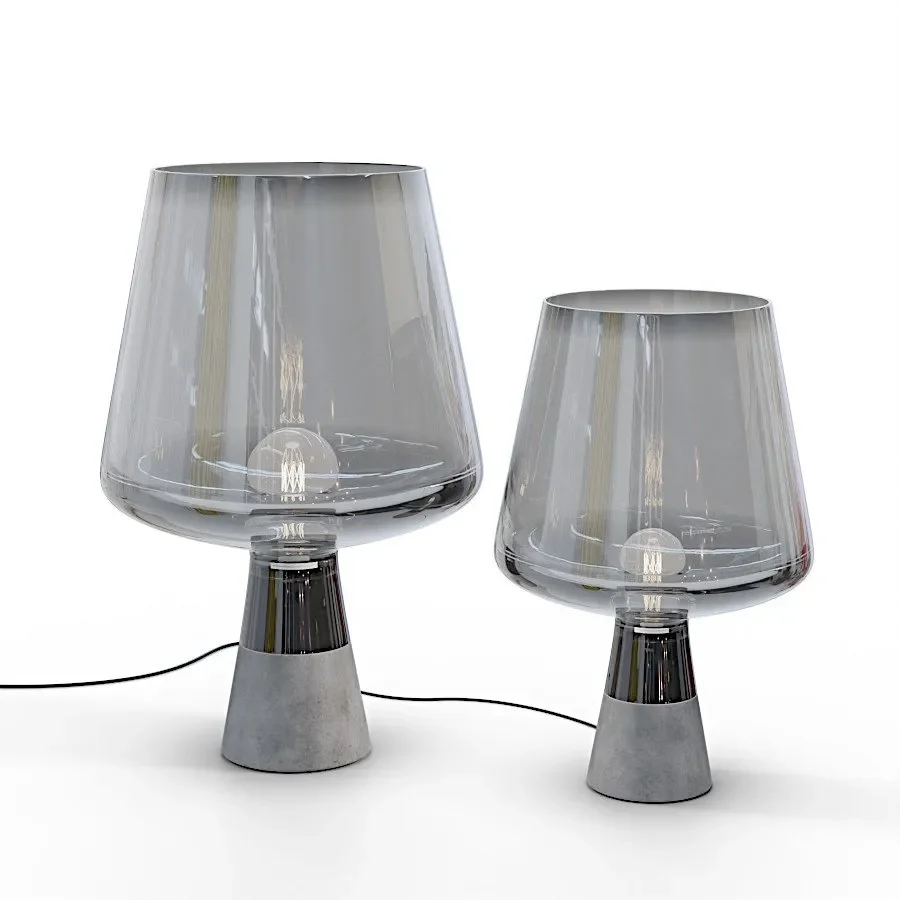 Modern Glass Table Lamp