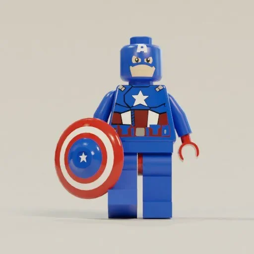 Lego Captain America