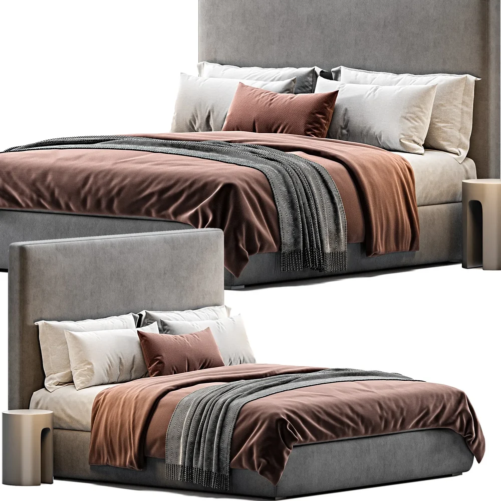 Bed Bardo Due By Meridiani