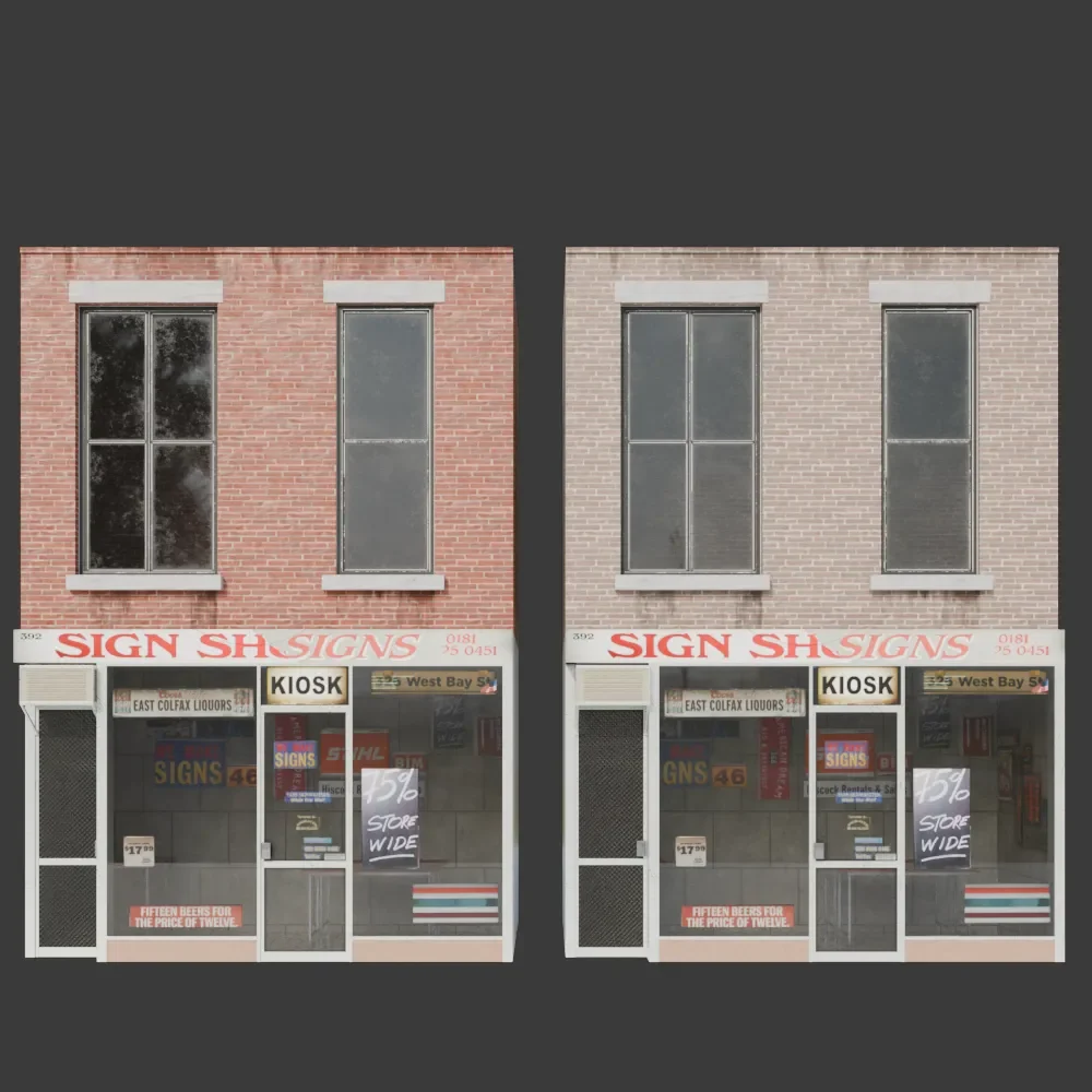 Sign Shop Buidling