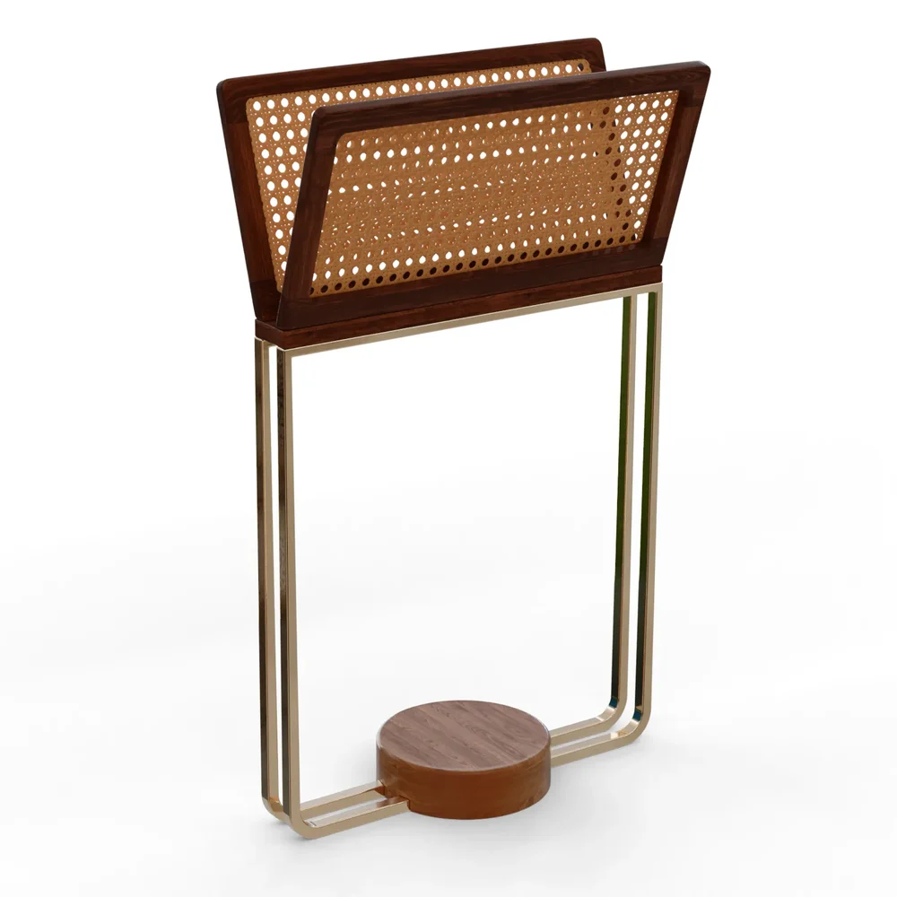 Wooden Magazine Rack