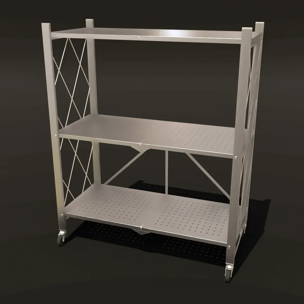 Metal Shoe Rack With Wheels