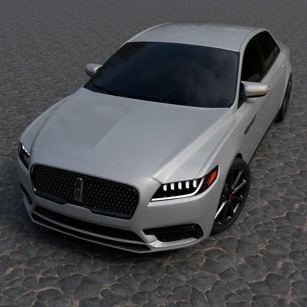 Lincoln Continental(Rigged)