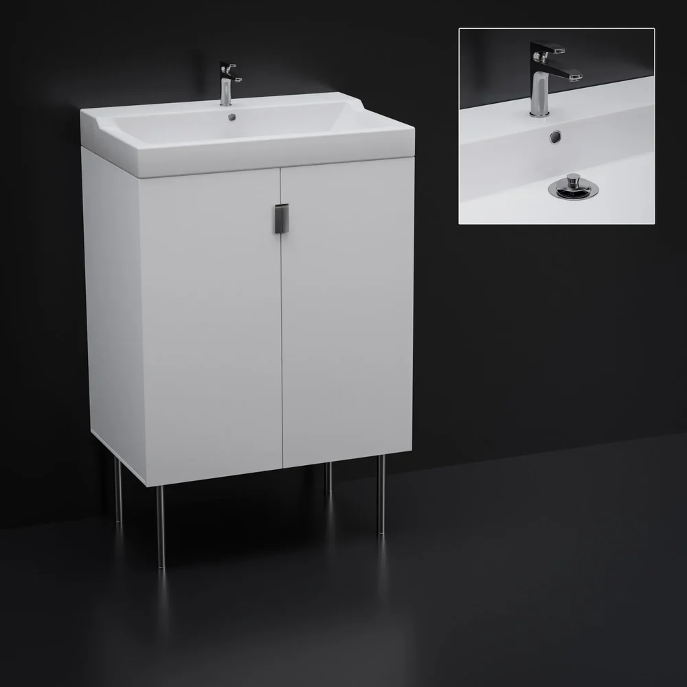 Bathroom Closet With Sink