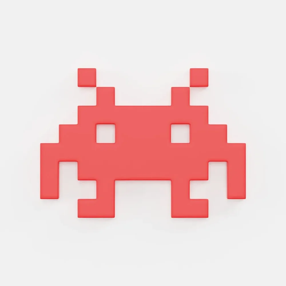 Space Invader Symbol V1