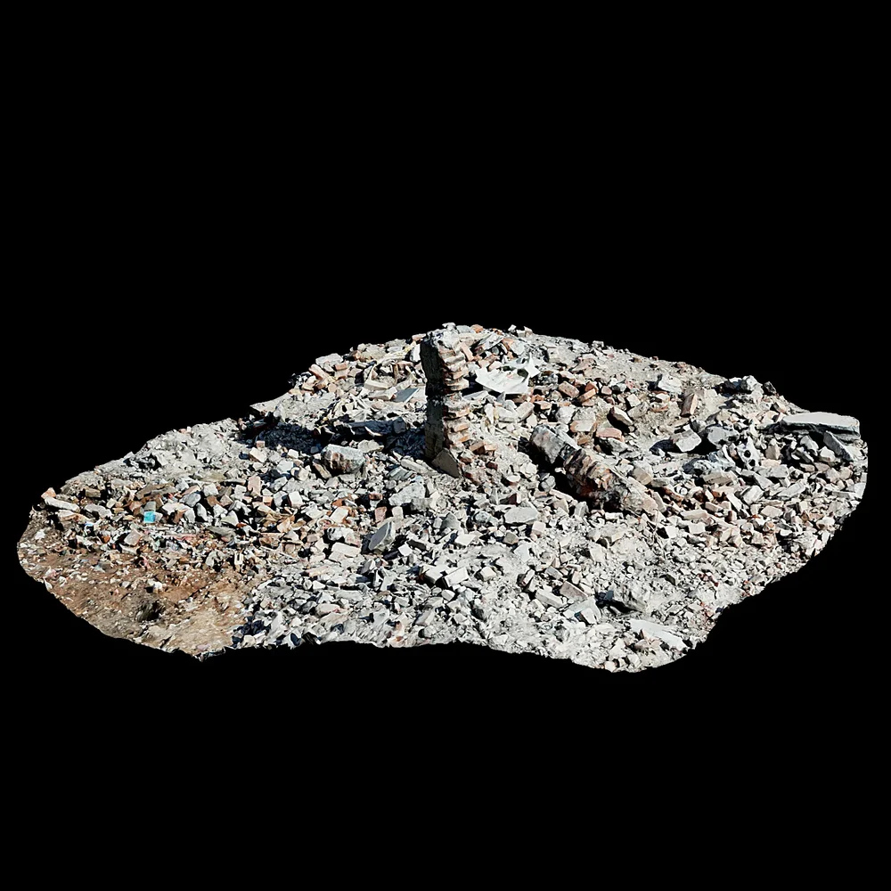 Scan Pile Of Rubble