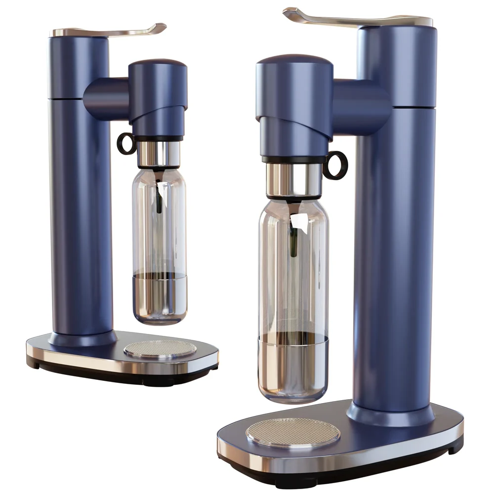 Carbonation Machine In Damson Blue
