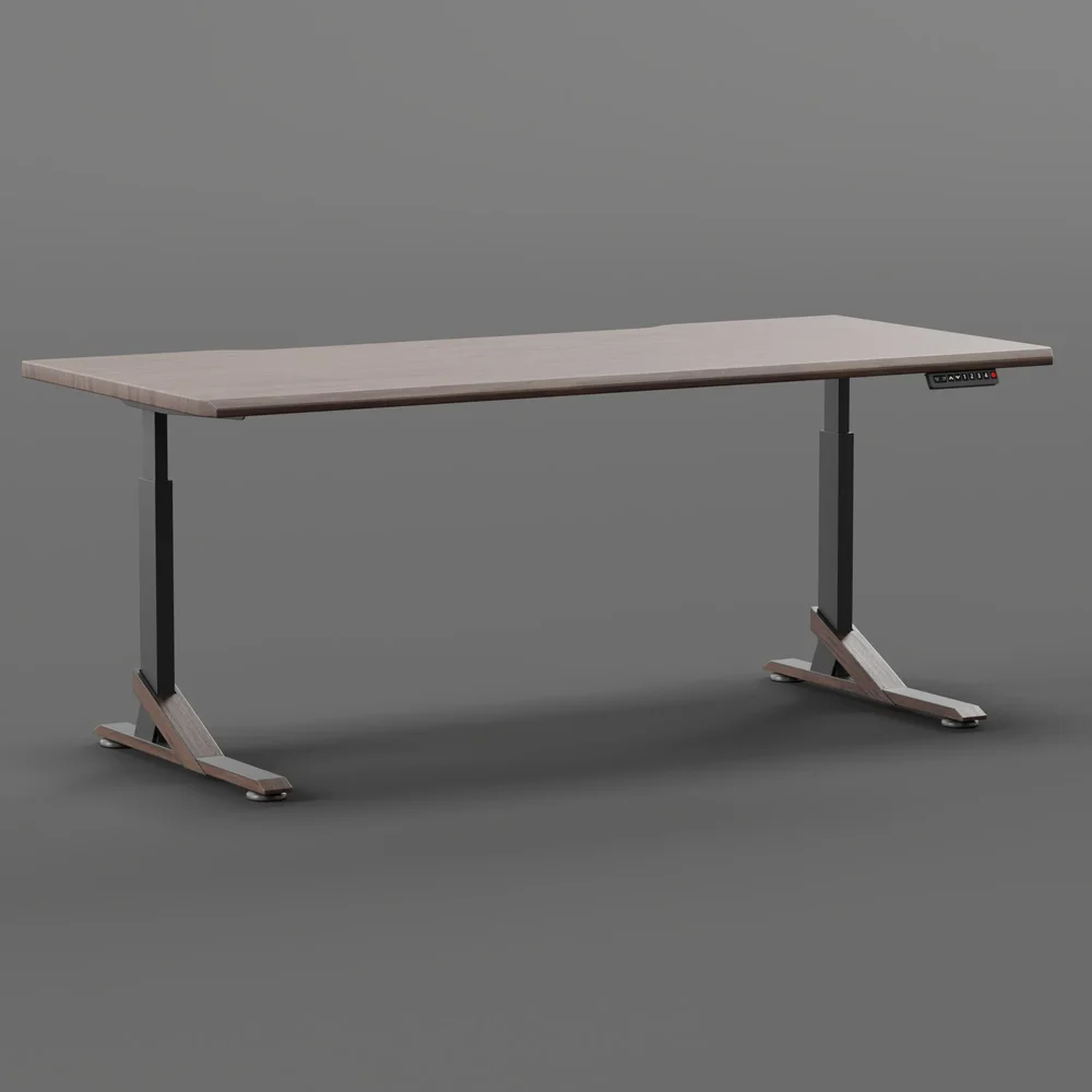 Electric Desk Chestnut