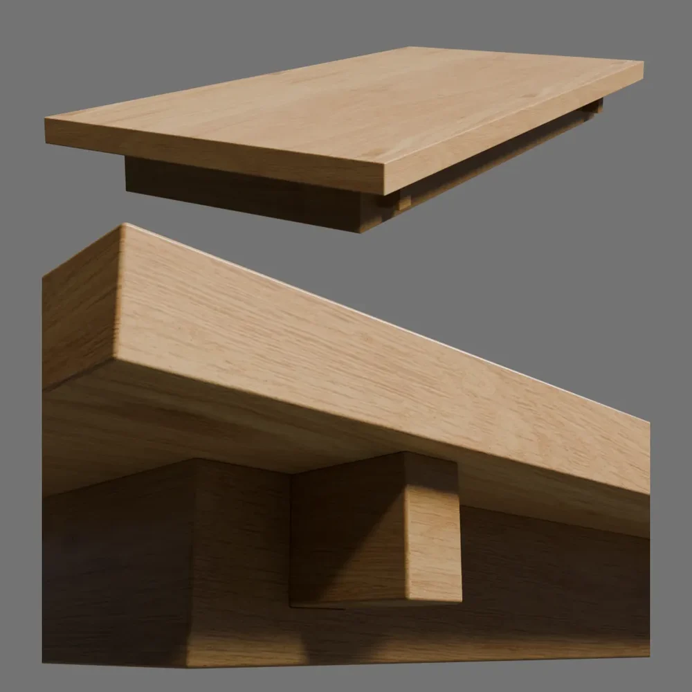 Minimalist Floating Coffee Table
