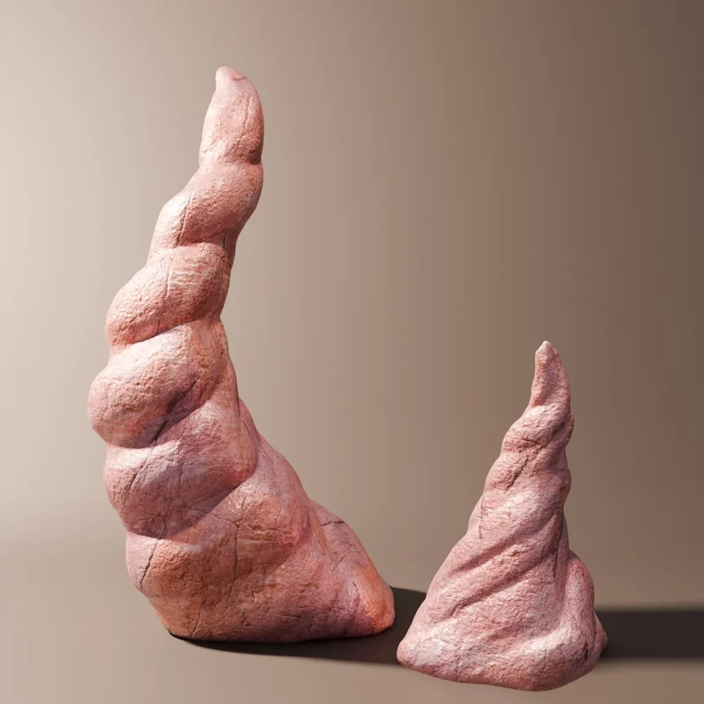 Stylized Rock Pair
