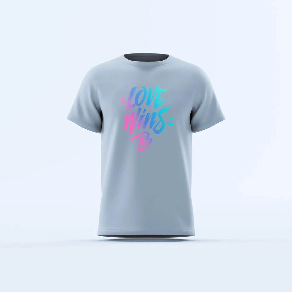 Love Wins' Gradient Graphic