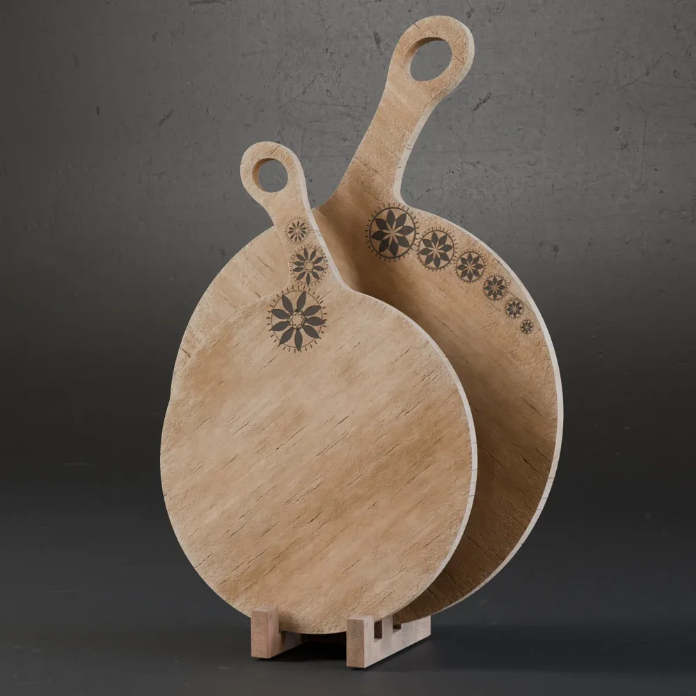 Sj-Wood Serve Set 01