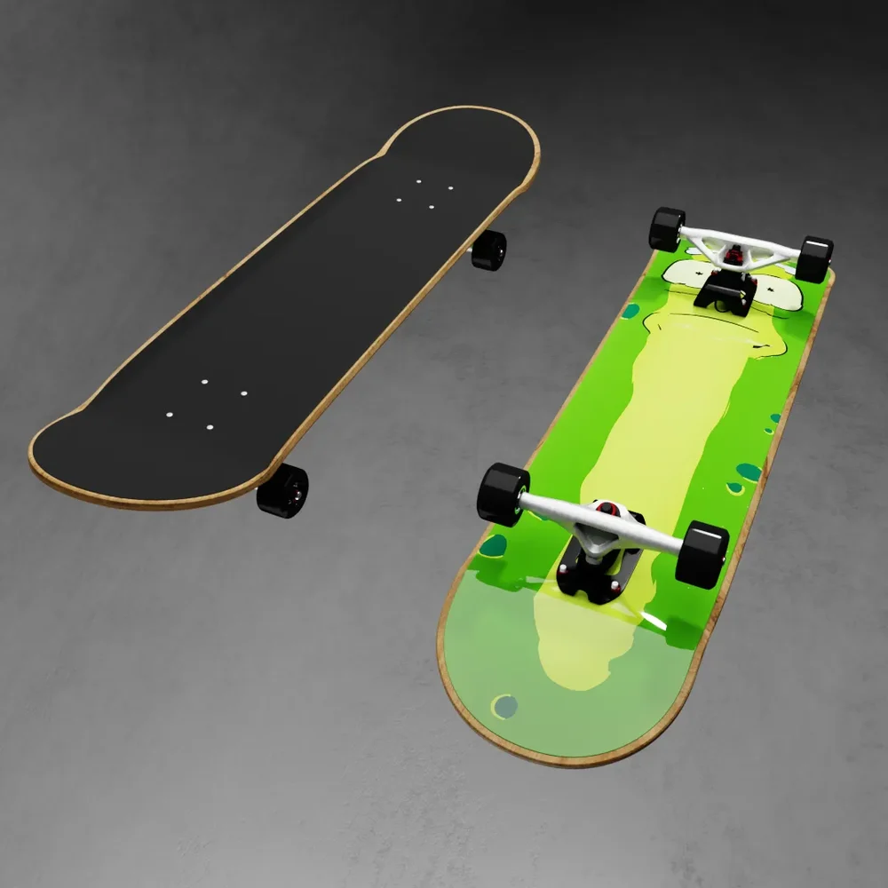 Pickle Rick Skate
