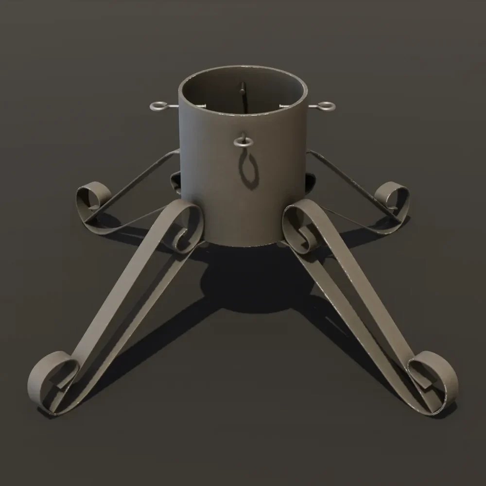 Tree Stand Curved Steel 4 Leg