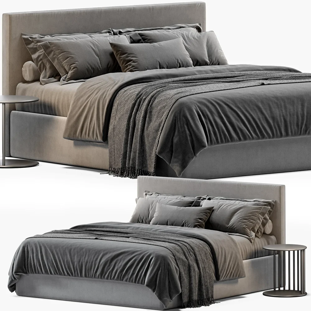 Bed Flou Notbturno Shabby Chic