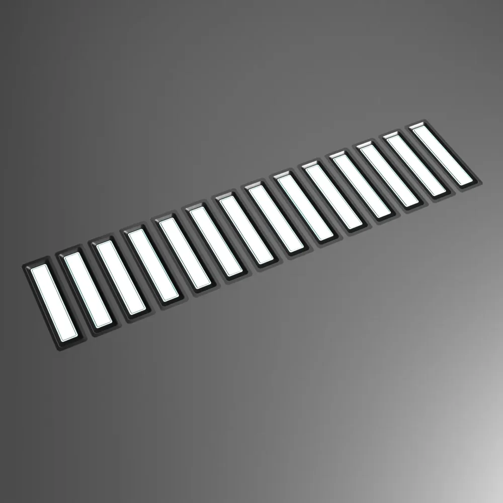 Scifi Panel Decal 010 Light Strips
