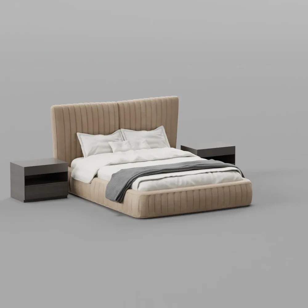 Eliana Velvet Bed