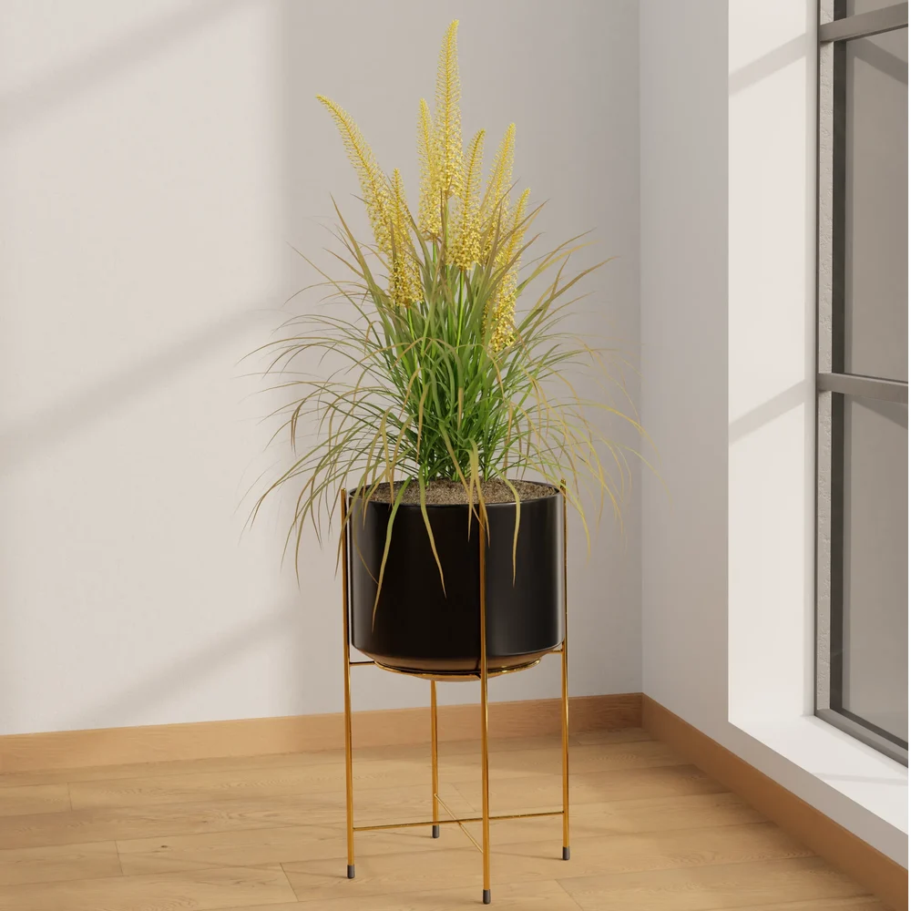 Golden Foxtail Planter