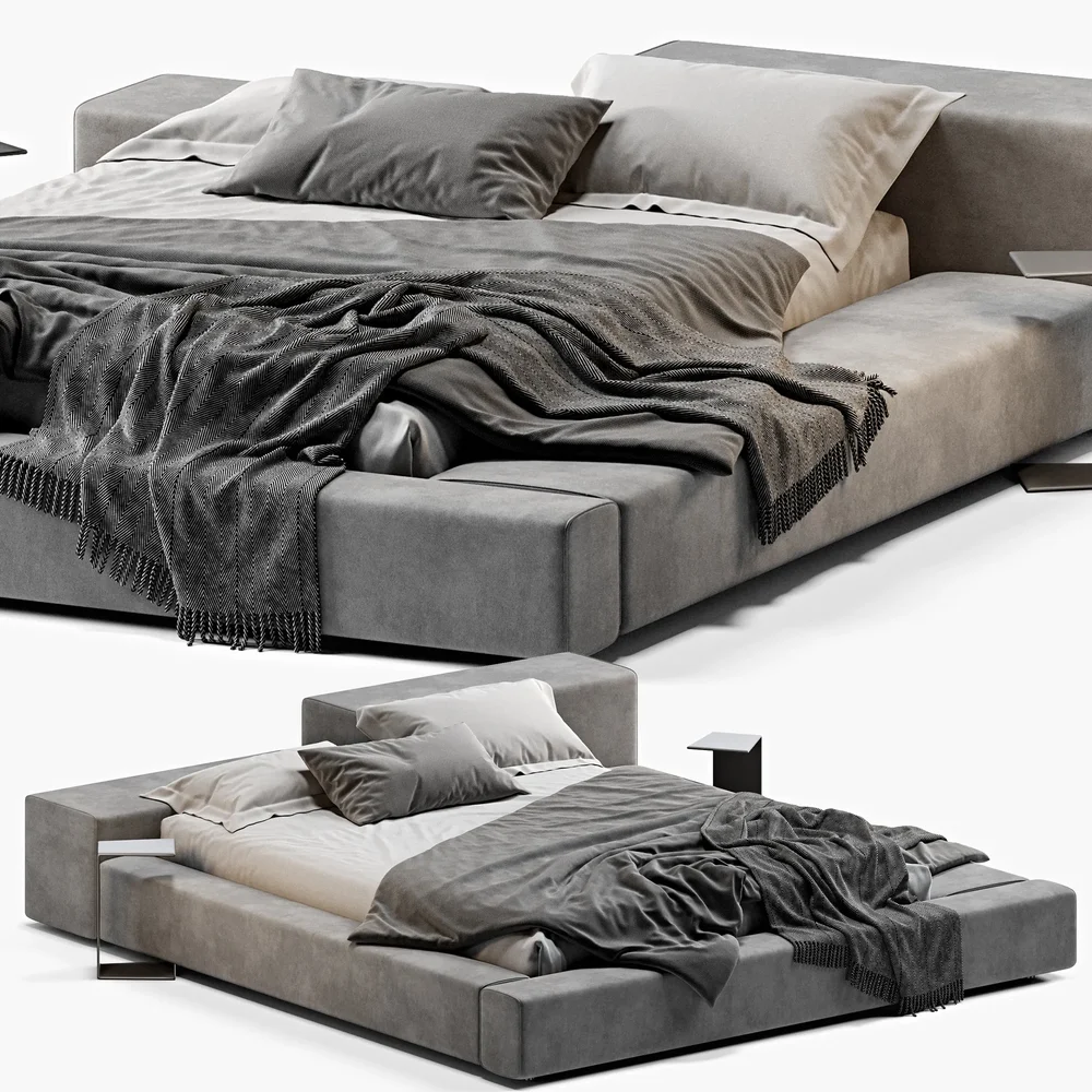 Bed Living Divani Extra Wall