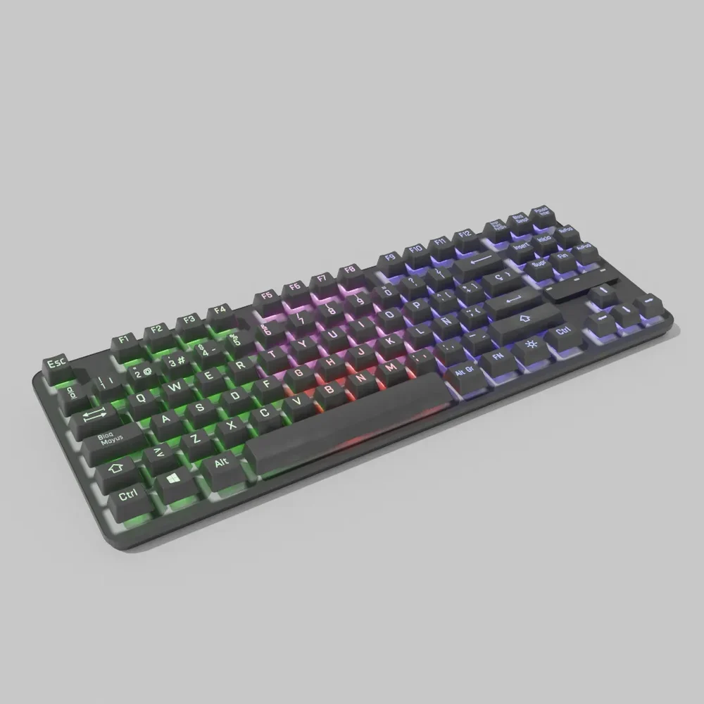Fully Rigged Rgb Keyboard