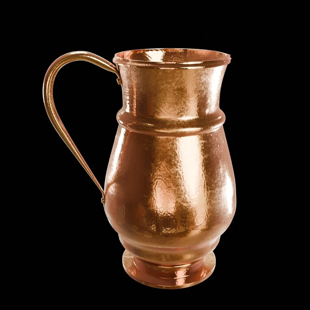 Persian Copper Jug Dish