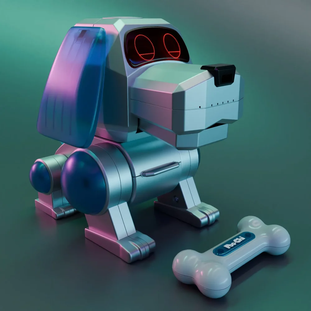Animated Poo-Chi Toy Robot