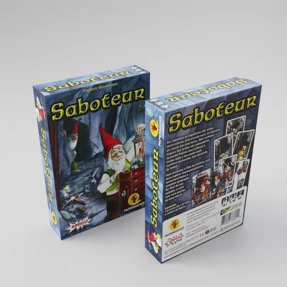 Saboteur Board Game Box