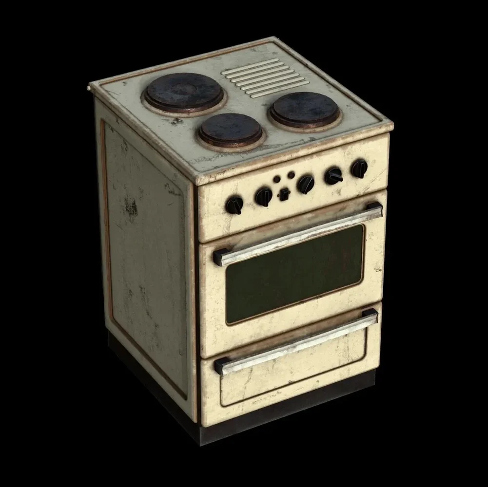 Old Rusty Stove-Freepoly.Org