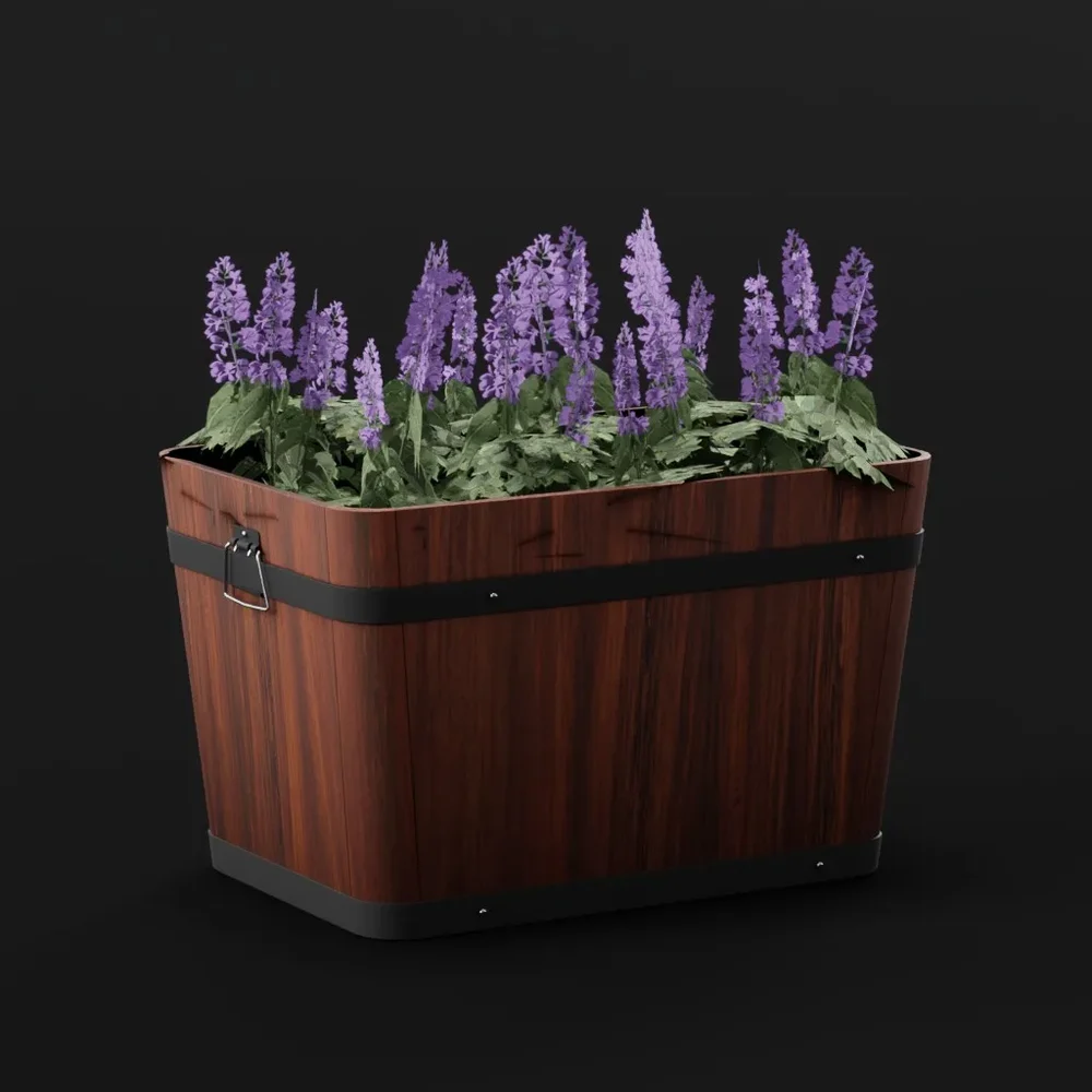 Flower Scarlet Planter