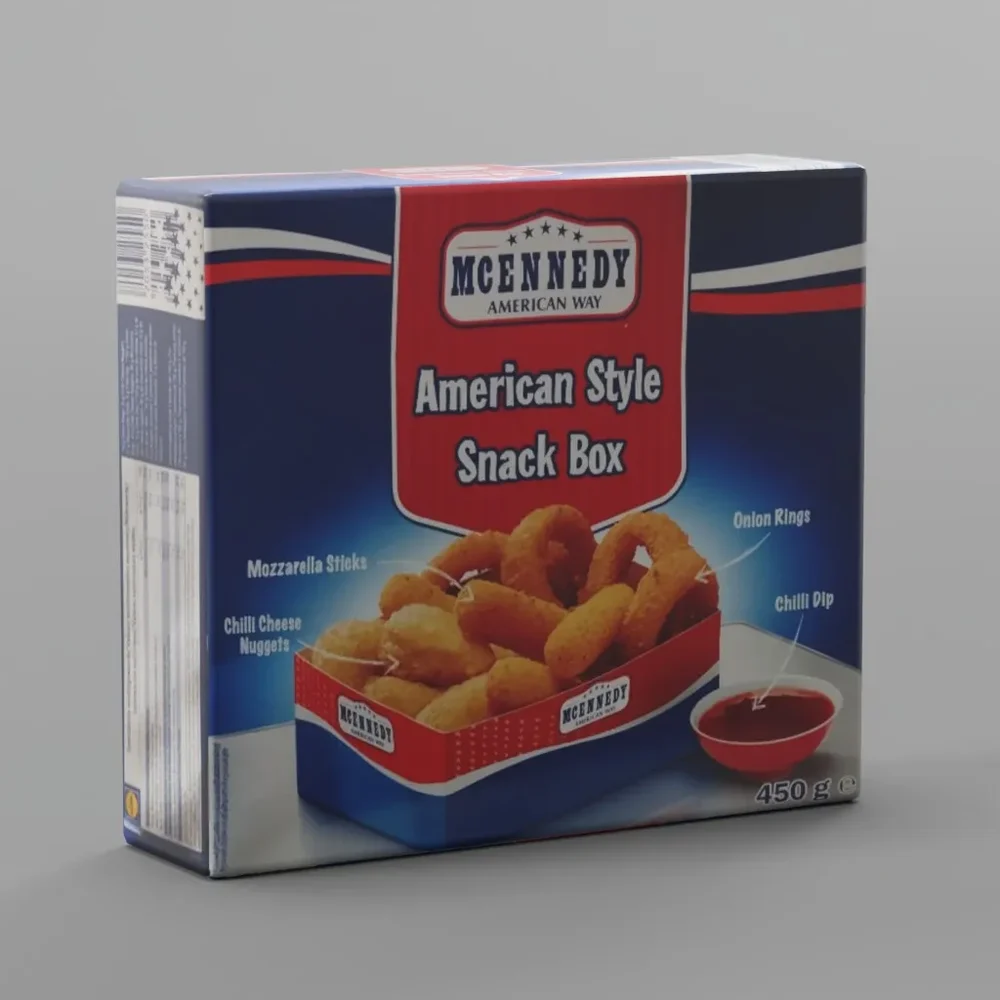 Mcennedy Snack Box Cardboard