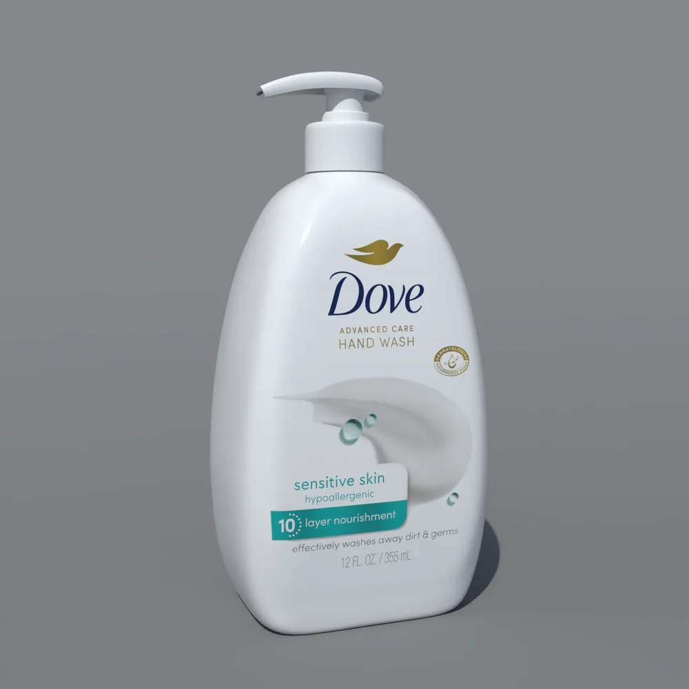 Hand Wash Cream Bottle
