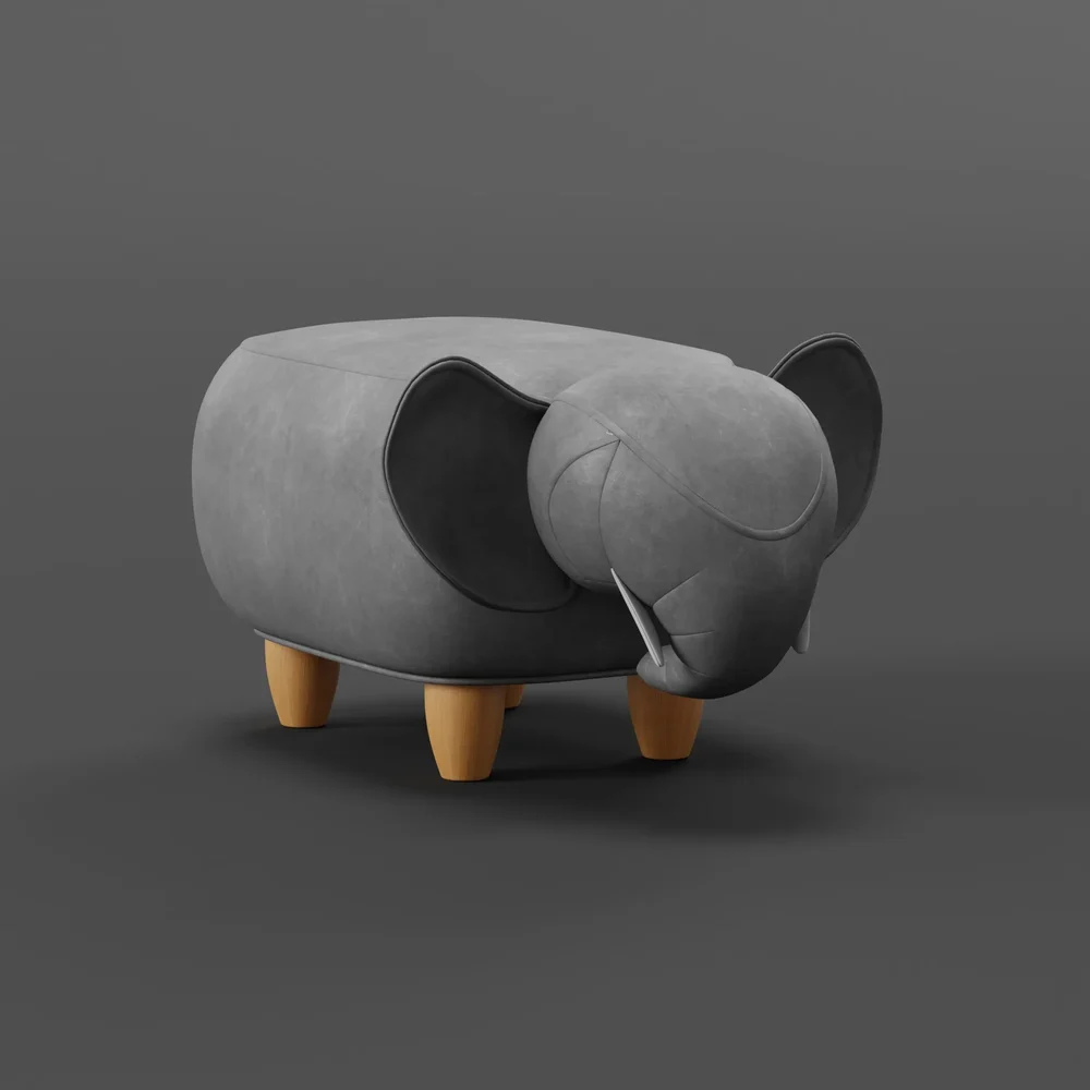 Home Concept Elephant Ottoman