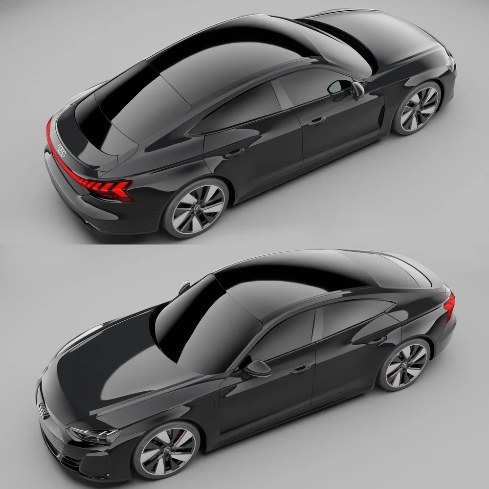 Audi E Tron(Rigged)