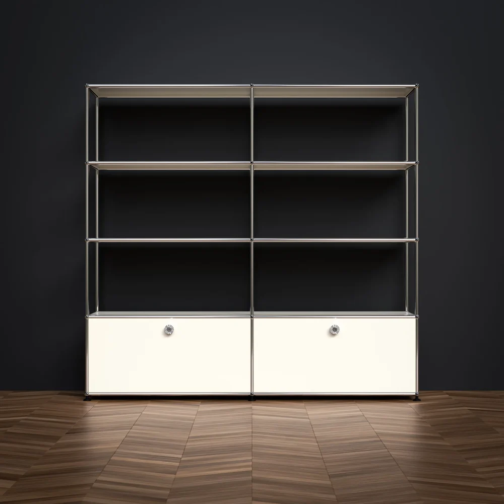 Usm Haller - 2x4 - Shelf With Base