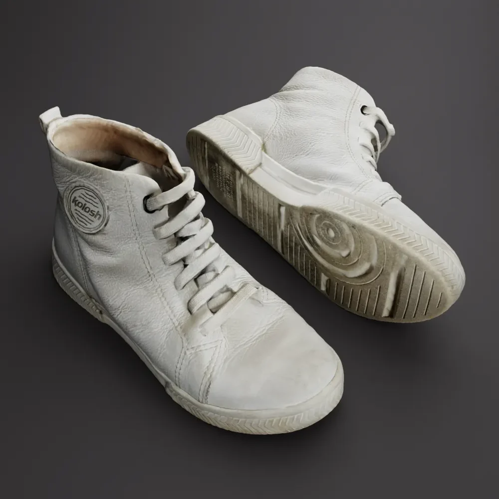Used White Sneakers