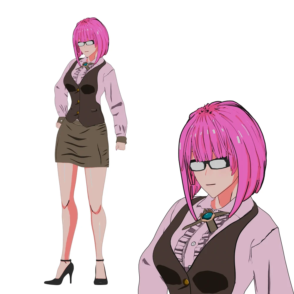 Anime Female Spy
