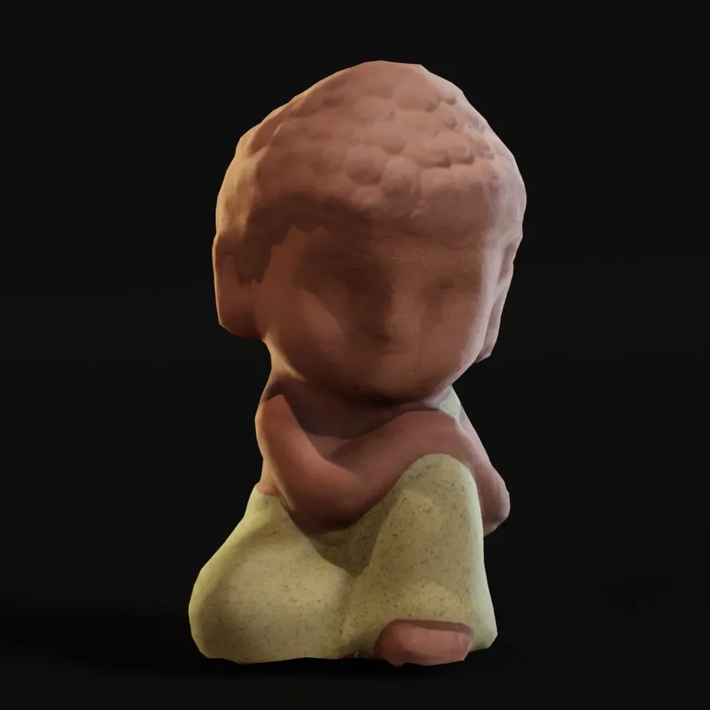 Small Clay Budda Photoscan