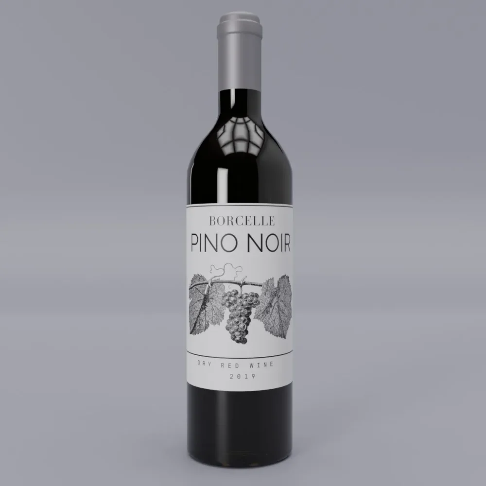 model: Wine Bottle