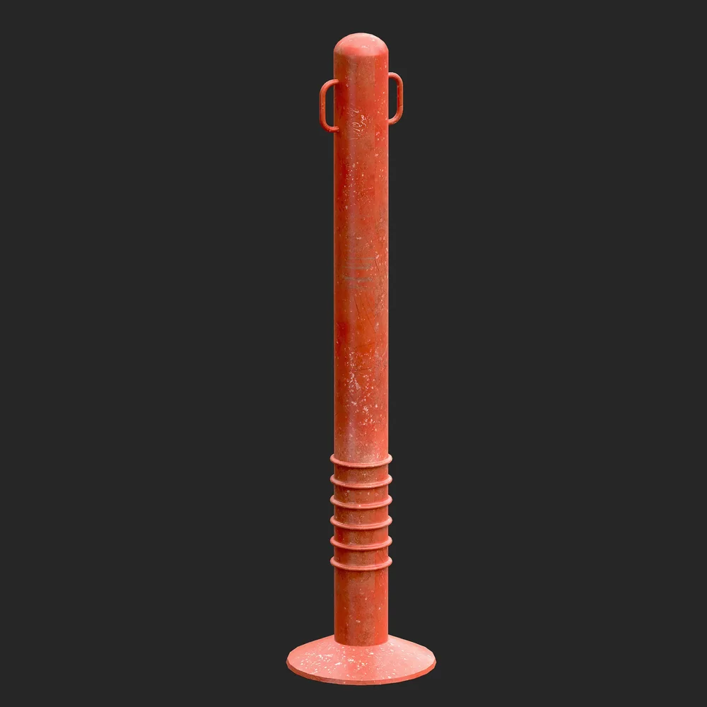 Streer Barrier Post