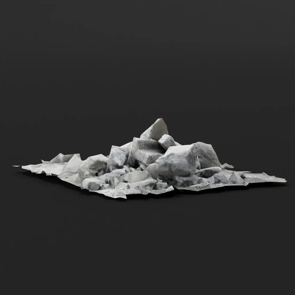 Rocks Concrete Scanned