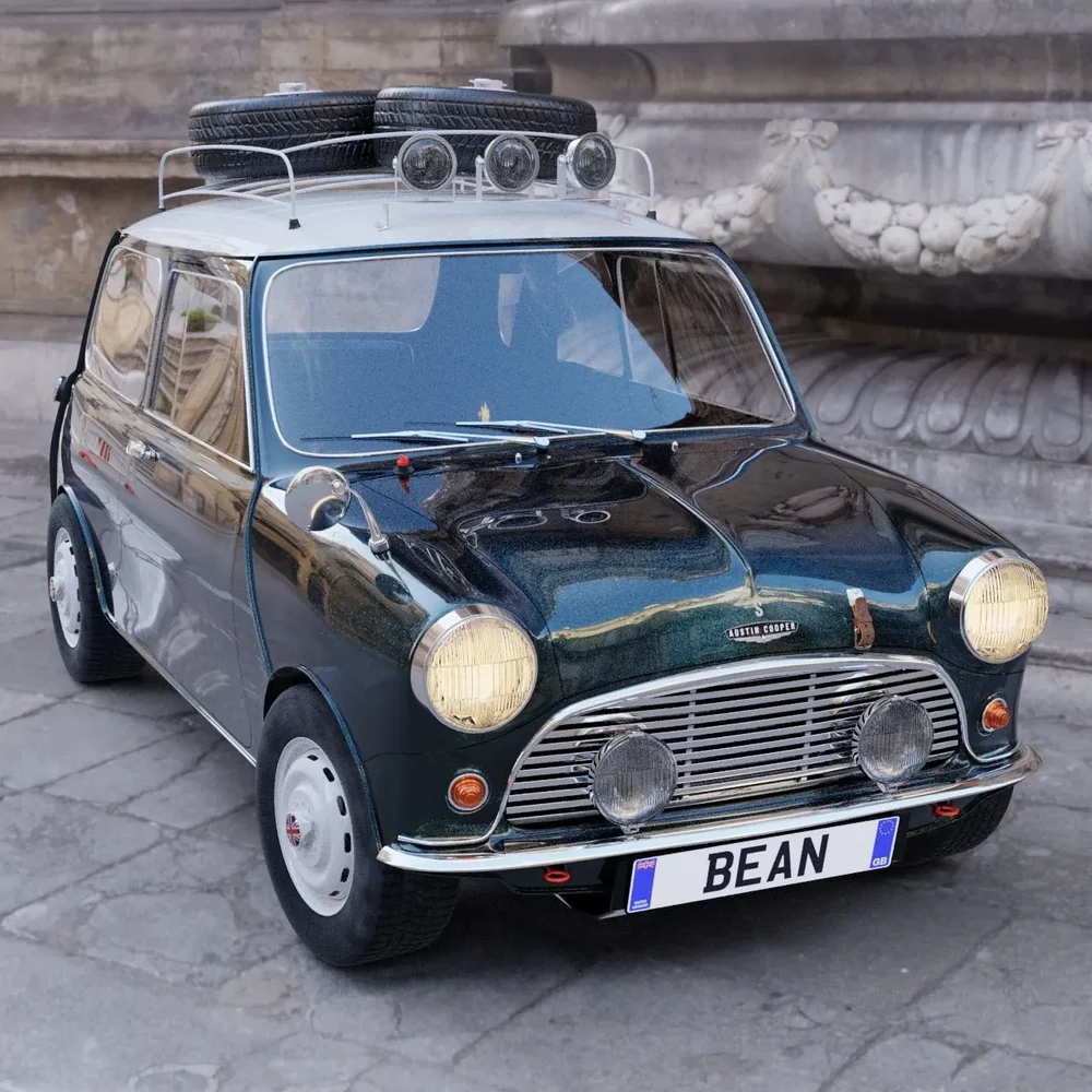 Classic Austin Mini Cooper S (1966)