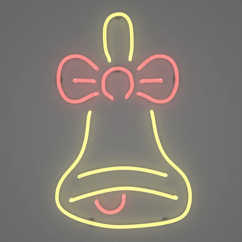 Christmas Bell Neon Sign