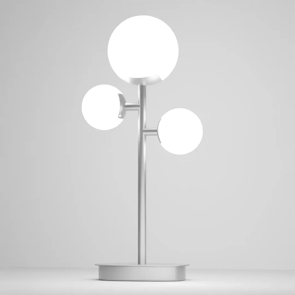 Modern 3 Bulb Desk Lamp