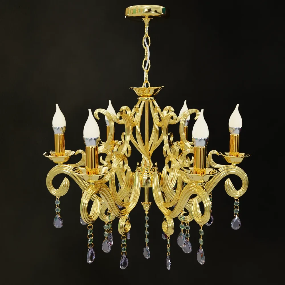 Gold Chandelier