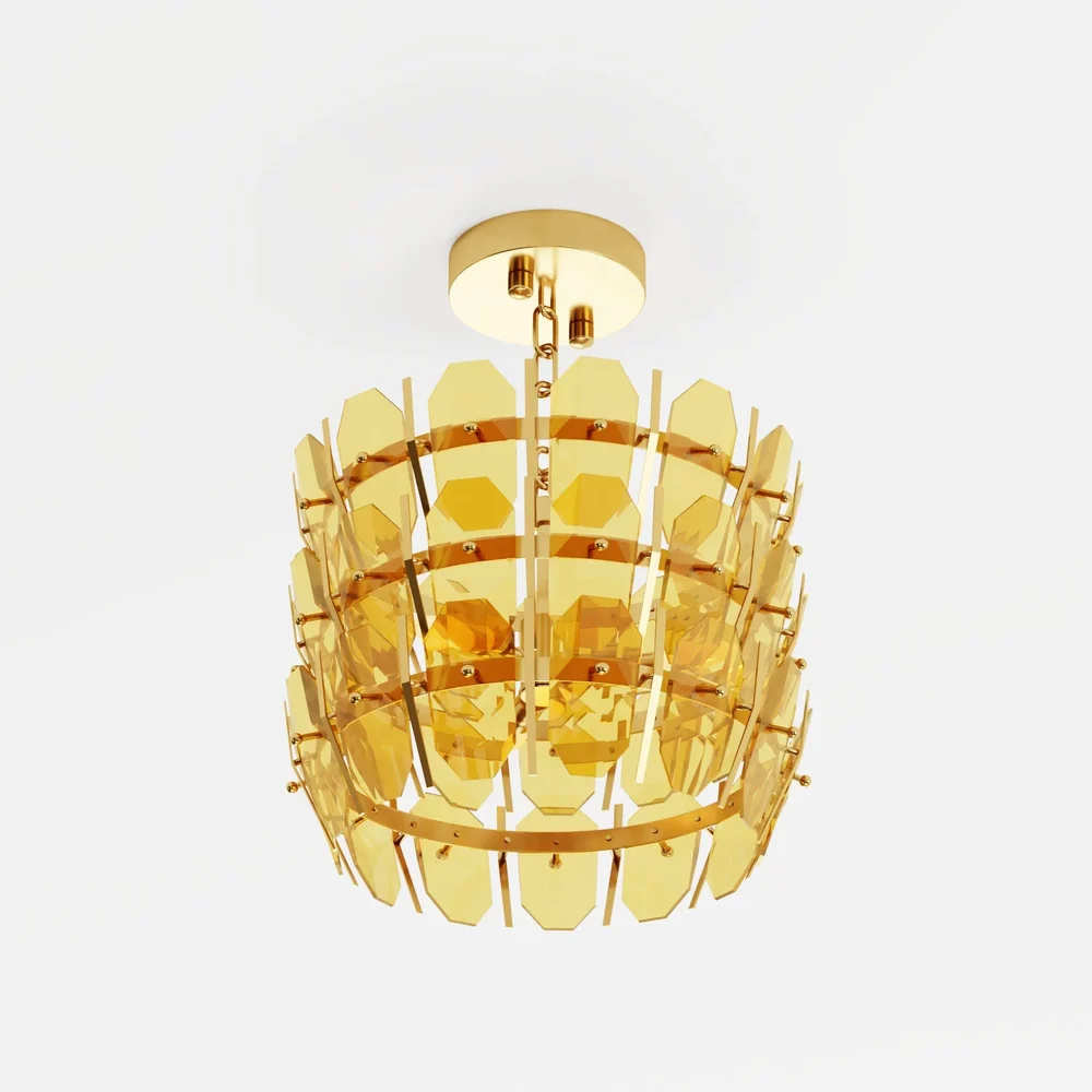 Sol Odeon Crystal Pendant Light